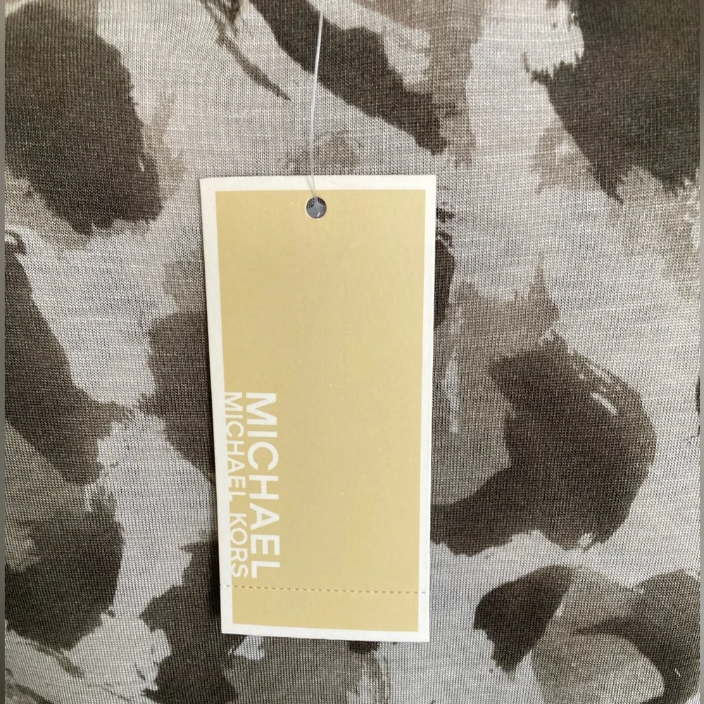 MICHAEL Michael Kors | NWT Women’s Leopard Print Sleeveless Blouse - Picture 4 of 6